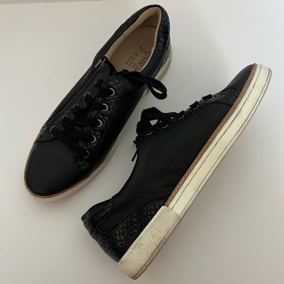 Naturalizer Jenni Black Sneaker Sz 9 - Picture 4 of 8